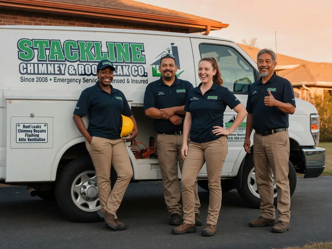 Chimney flashing repair company in Newton, IA